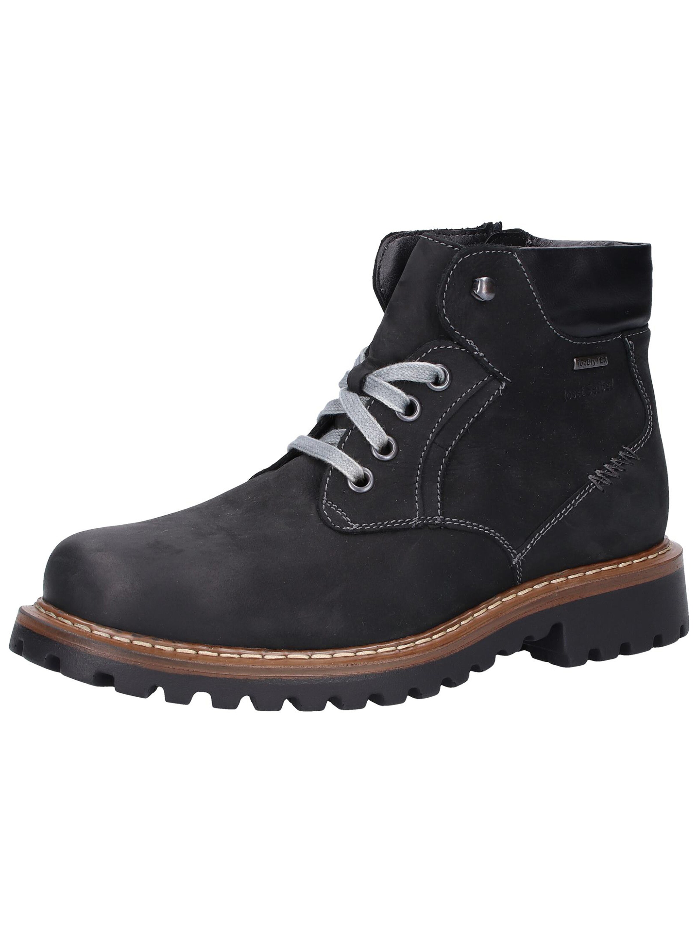 JOSEF SEIBEL Boots 'Chance' in Schwarz: Vorderseite