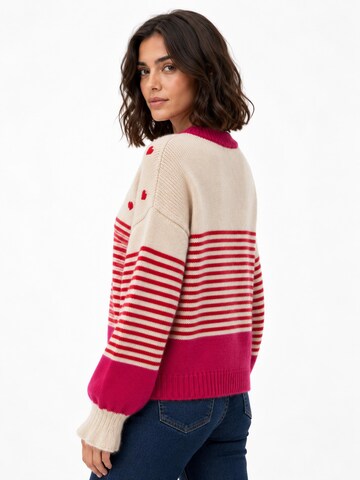 Josephine Label Kardigan 'Cardigan Teresa' – béžová