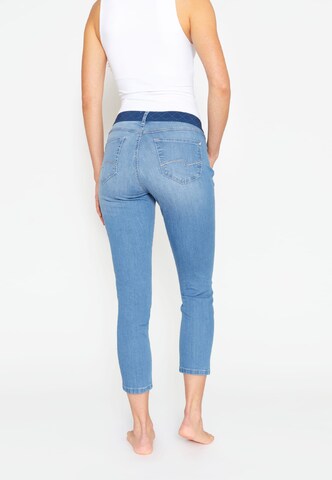 Coupe slim Jean 'Ornella' Angels en bleu