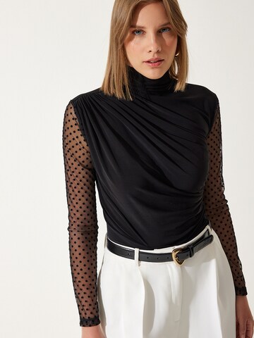 Happiness İstanbul Blouse in Zwart