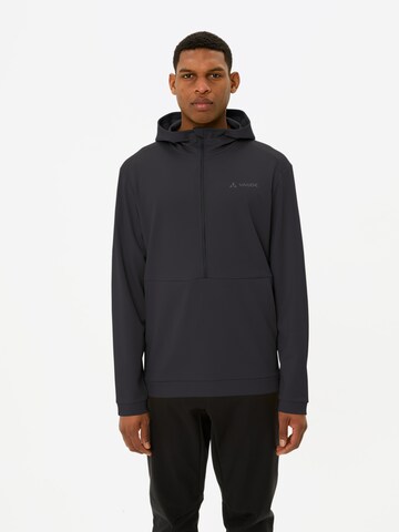 VAUDE Sportpullover in Schwarz: Vorderseite