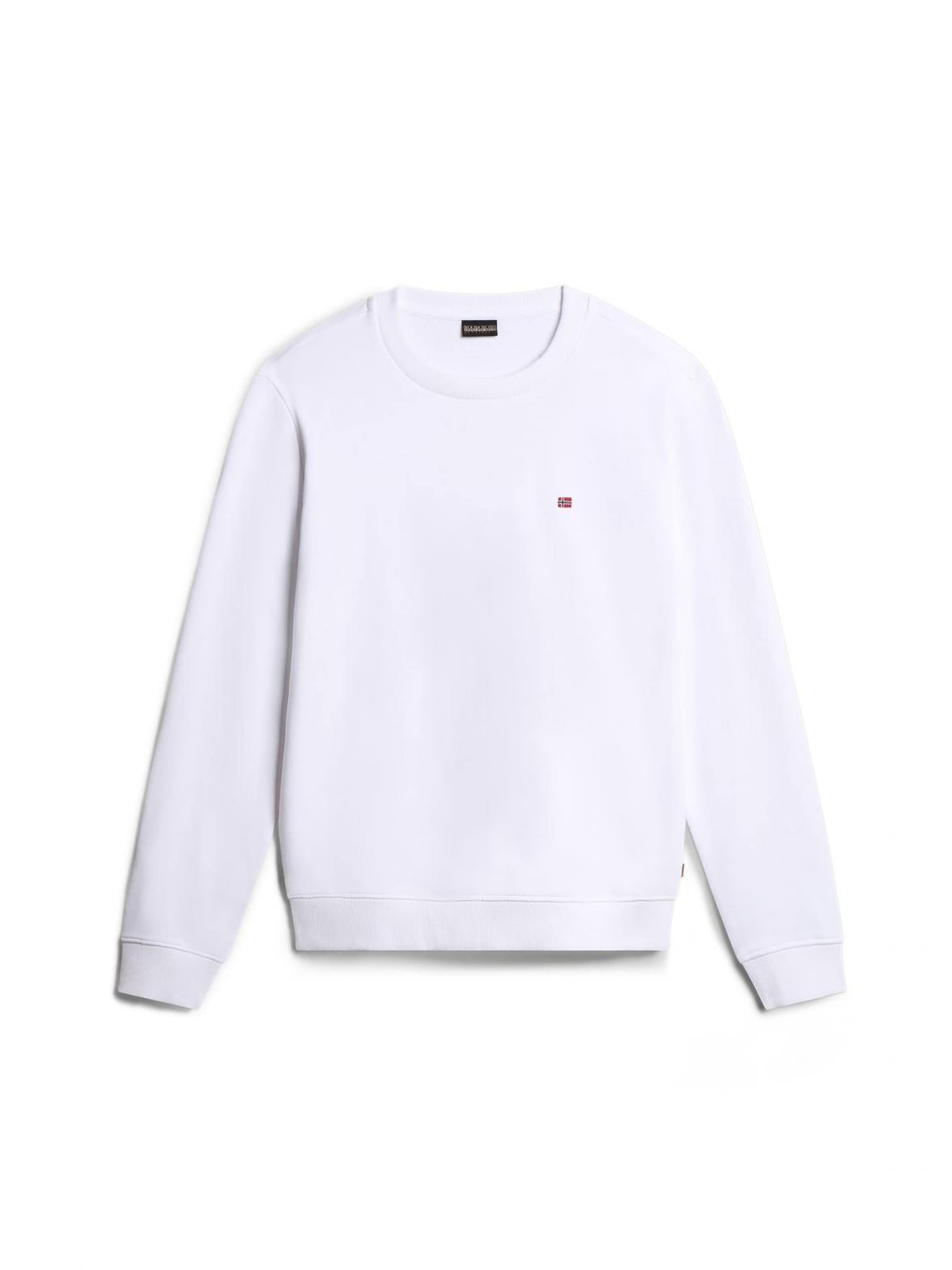 NAPAPIJRI - Sudadera en blanco: frente