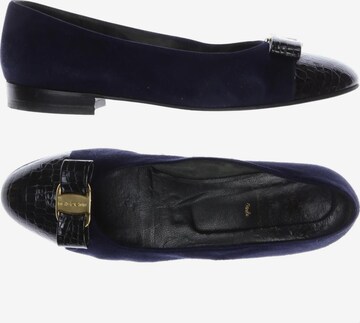 Brunate Flats & Loafers in 40 in Blue: front