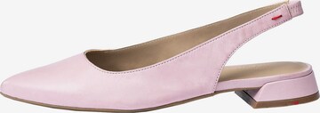 LLOYD Slingback Pumps in Pink: front