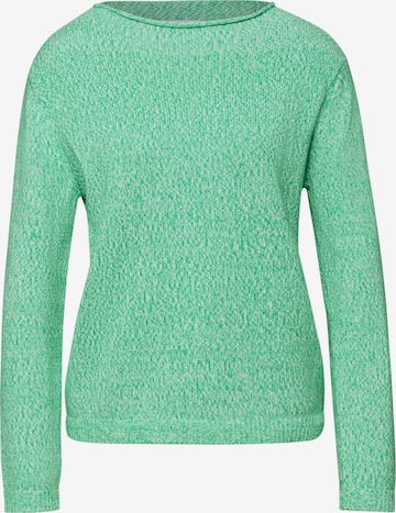STREET ONE Sweater in Green: front