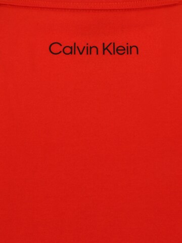 Calvin Klein Underwear قميص بلون أحمر