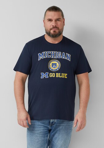 T-Shirt s.Oliver en bleu : devant