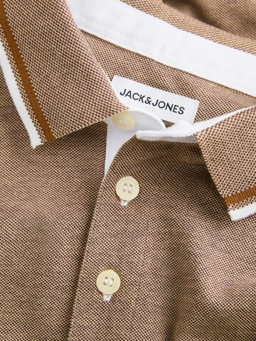 JACK & JONES Shirt 'JJEPaulos' in Brown