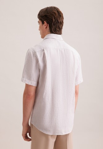Coupe regular Chemise 'Smart Linen' SEIDENSTICKER en beige
