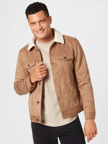 HOLLISTER Jacke in Braun: predná strana