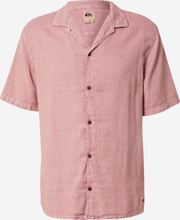 QUIKSILVER Comfort fit Functioneel overhemd 'Sunrise' in Lila: voorkant