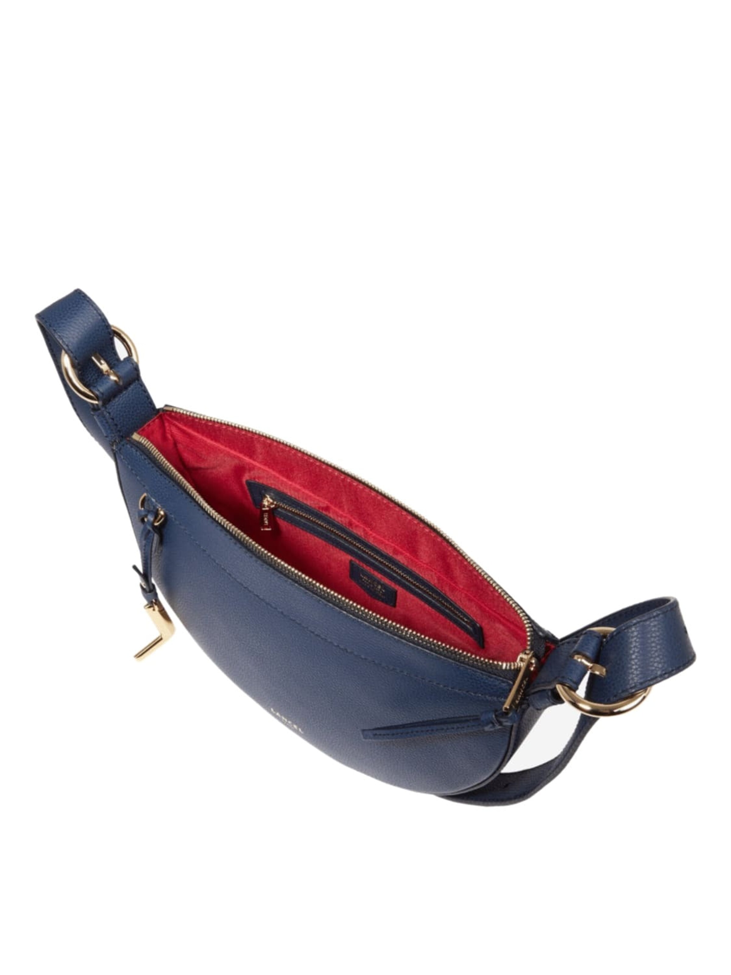 Poșete 'Lancel Sac demi lune Faubourg Ultramarine Femme' de la Lancel pe albastru