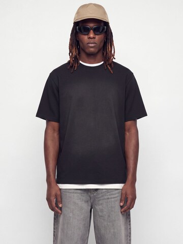 JACK & JONES Shirt in Black: front