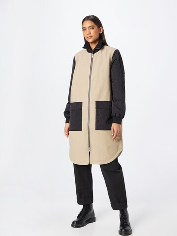 Manteau mi-saison 'Keola Secilia' MSCH COPENHAGEN en beige : devant