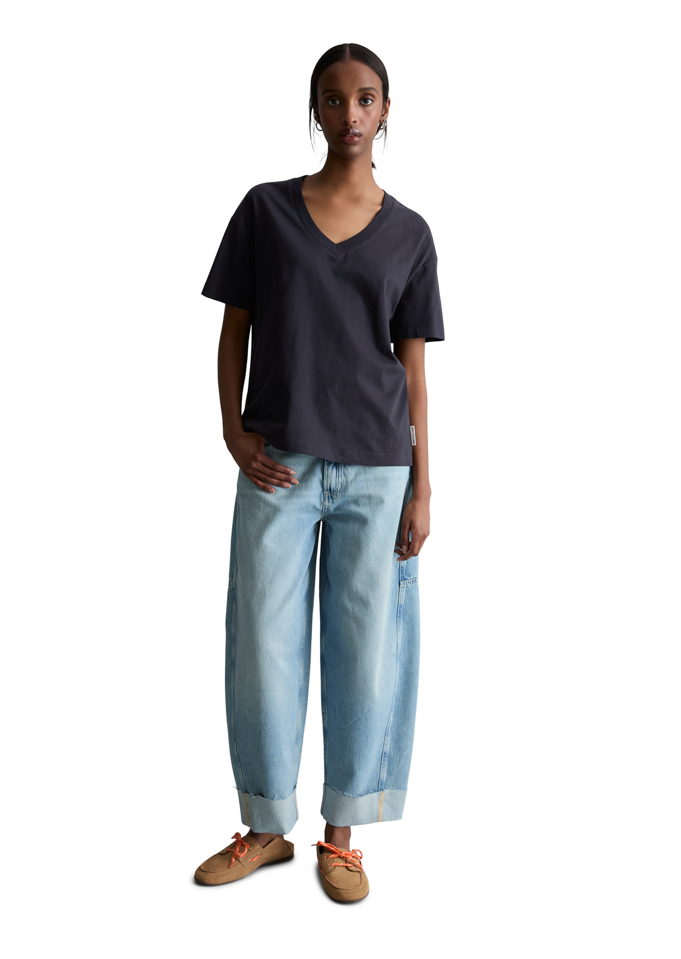 Marc O'Polo DENIM Shirt 'DfC' in Blauw