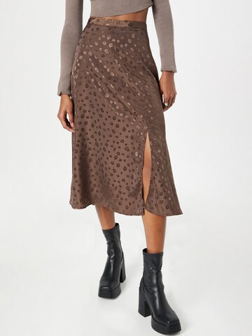 JDY Skirt 'DIFFI' in Brown: front
