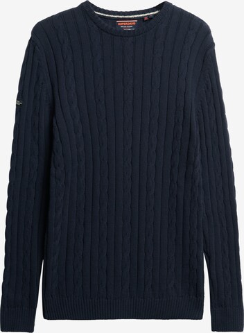 Superdry & Co Pullover in Blau: Vorderseite