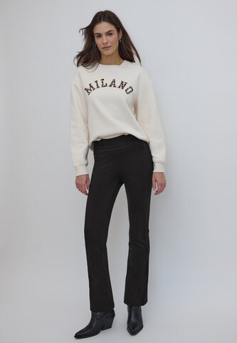 Street One Studio Bootcut Hose in Schwarz
