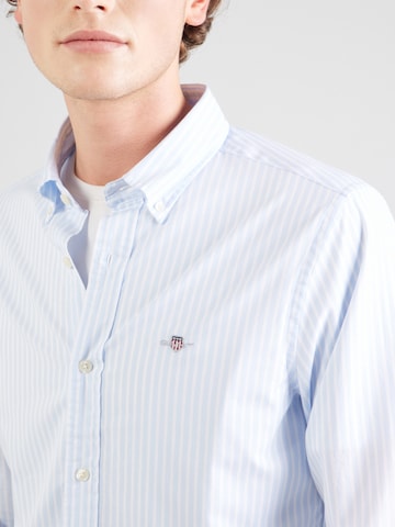 GANT Slim fit Button Up Shirt in Blue