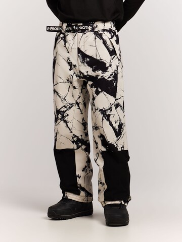 PROTEST Regular Sports trousers 'PRTLutony' in White