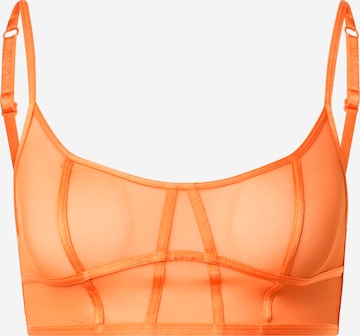 Hunkemöller Bustier Melltartó - narancs: elől