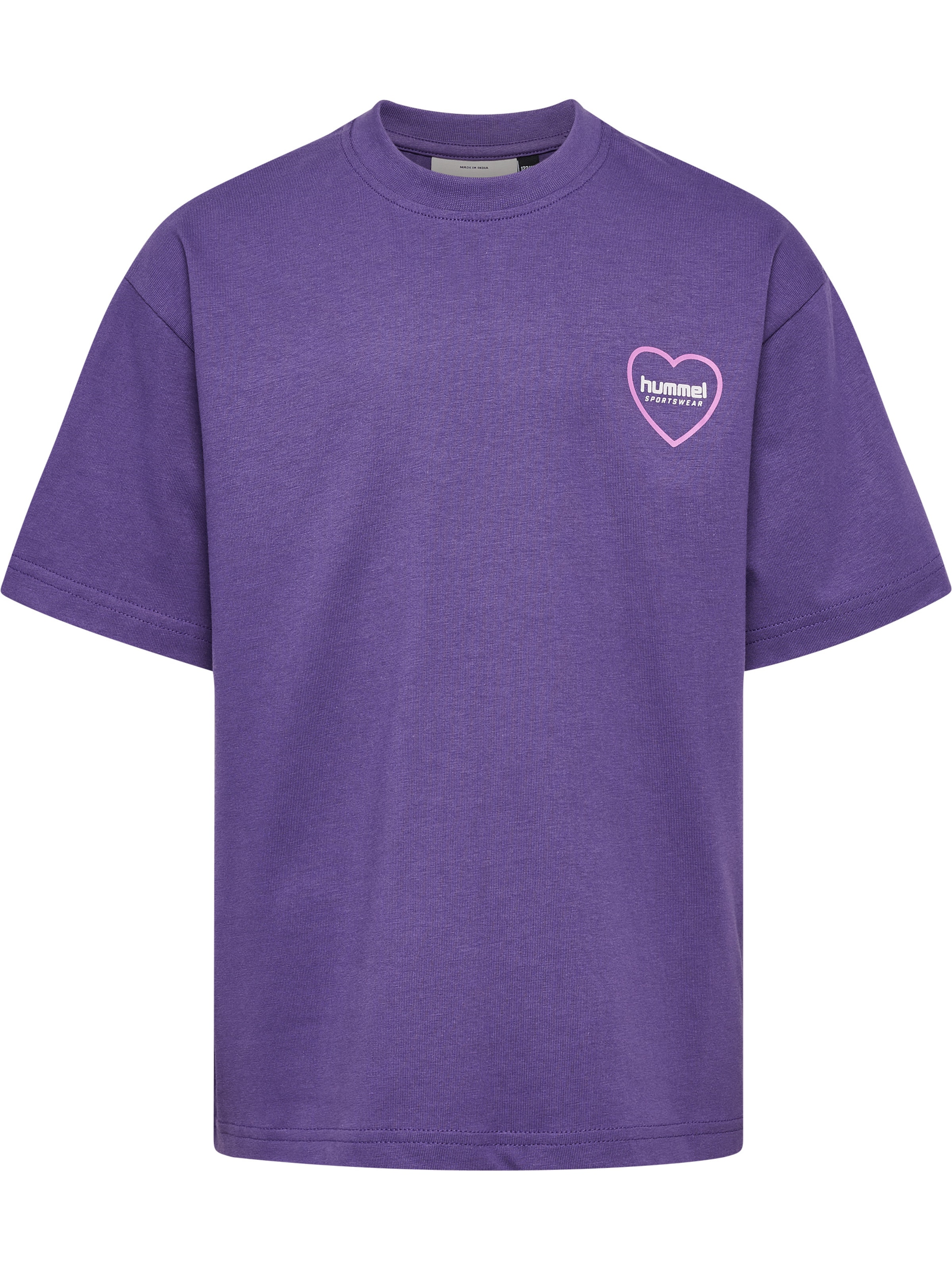 Hummel Shirt 'Heartfield' in Lila: voorkant