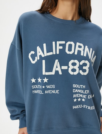 Koton Sweatshirt in Blauw