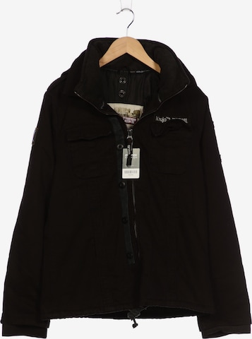 khujo Jacke L in Schwarz: Vorderseite