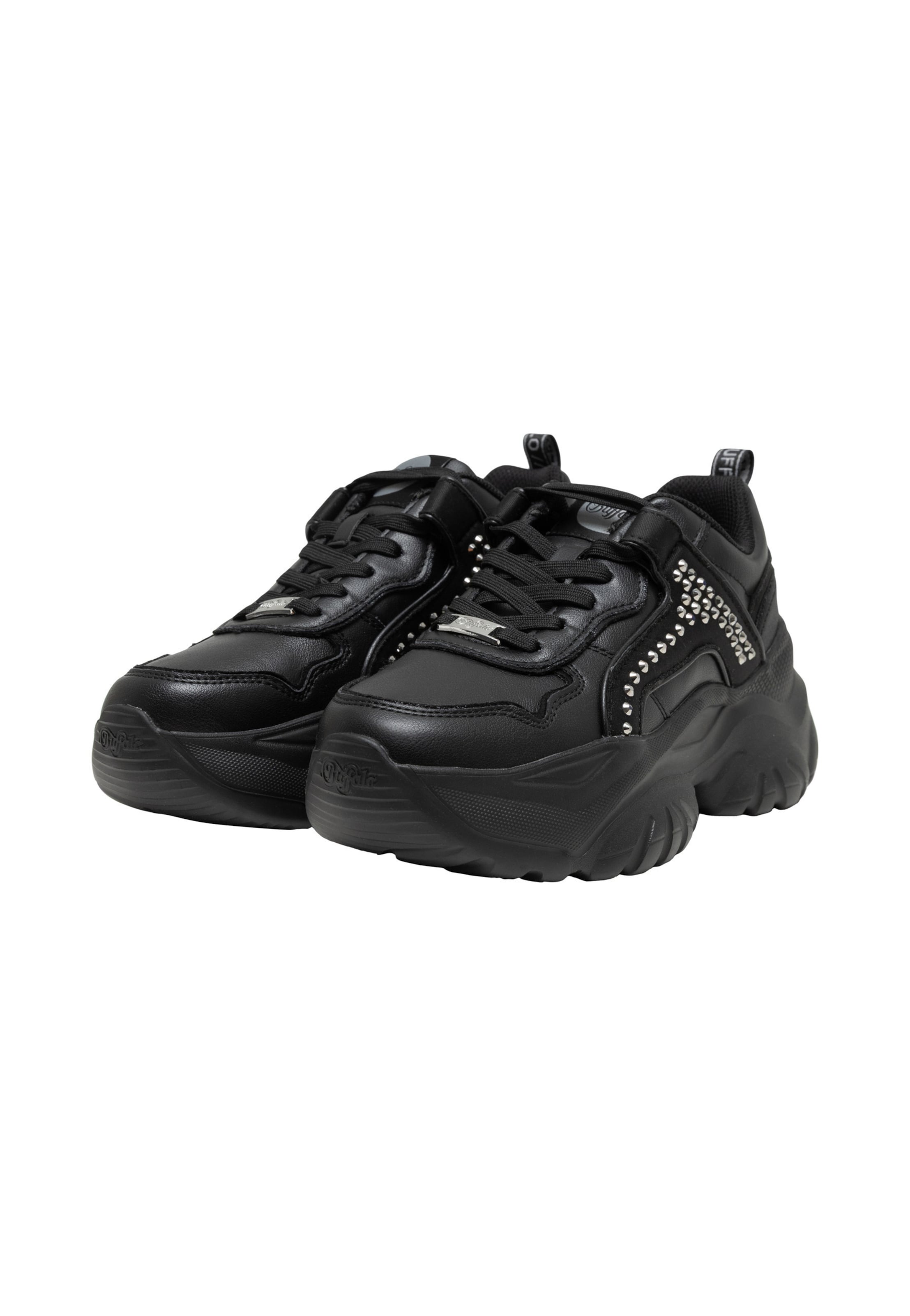BUFFALO Sneakers laag 'Bliss Punk' in Zwart