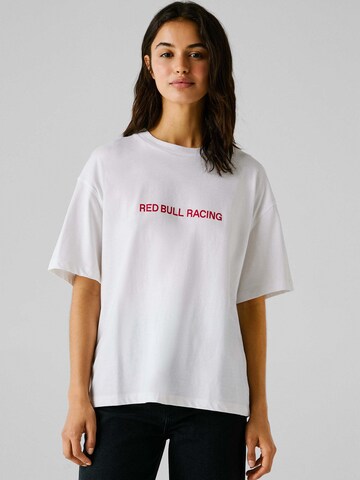T-shirt Red Bull Racing x Pepe Jeans en blanc : devant