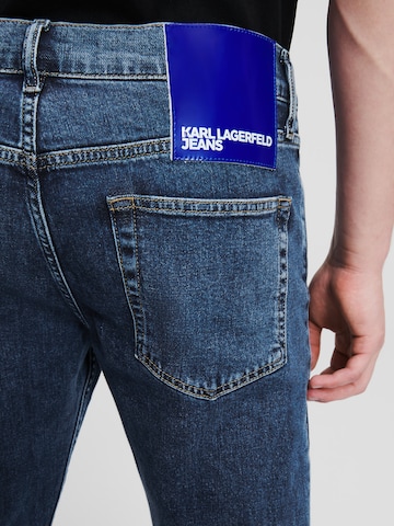 KARL LAGERFELD JEANS - Tapered Vaquero en azul