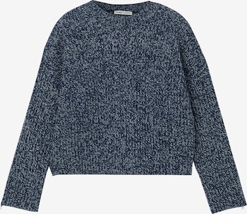 Pull-over Pull&Bear en bleu : devant