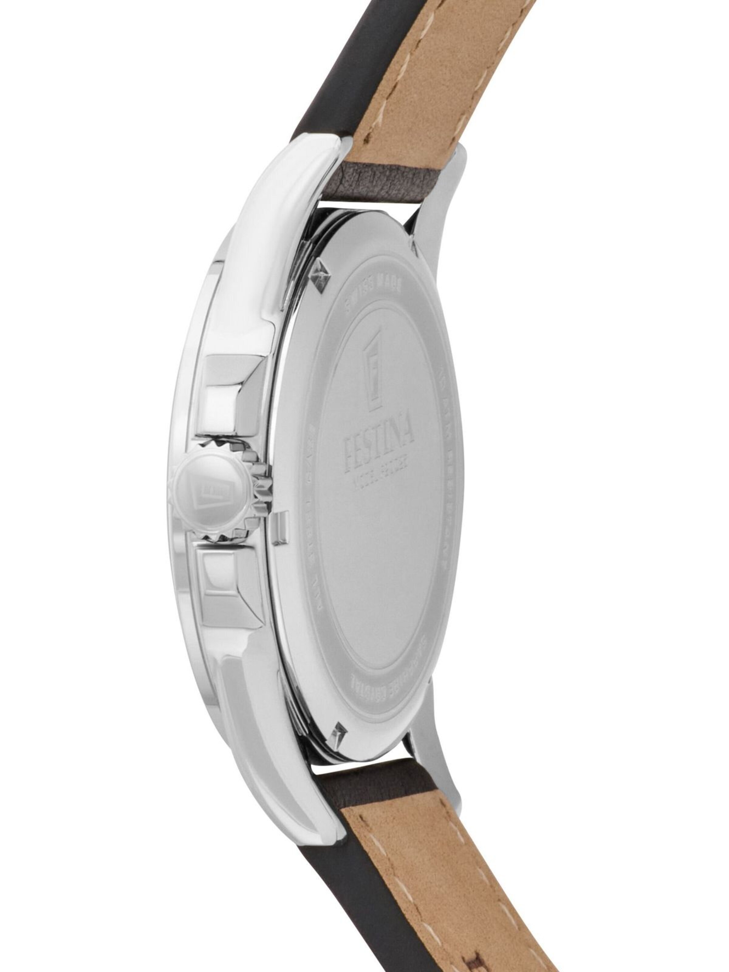 Montre à affichage analogique 'Date watch Classics Swiss Made' FESTINA en marron