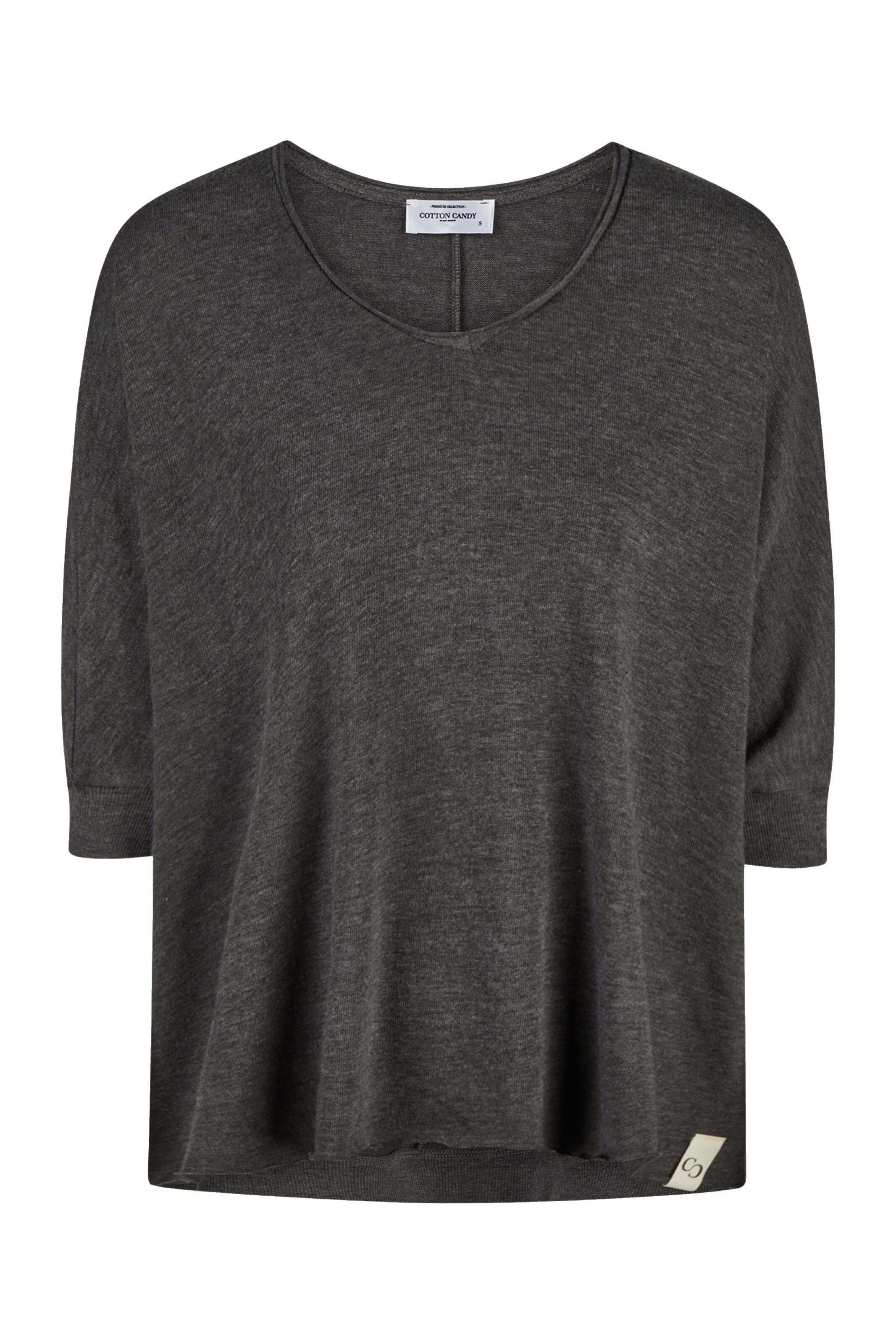 Cotton Candy Shirt in Black: front