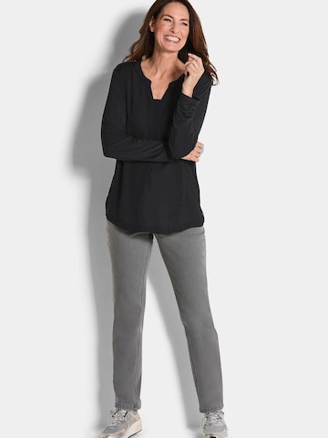 Goldner Blouse in Zwart