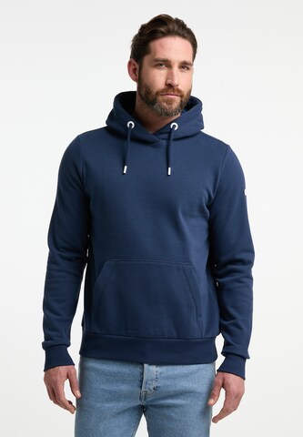 Sweat-shirt DreiMaster Maritim en bleu : devant