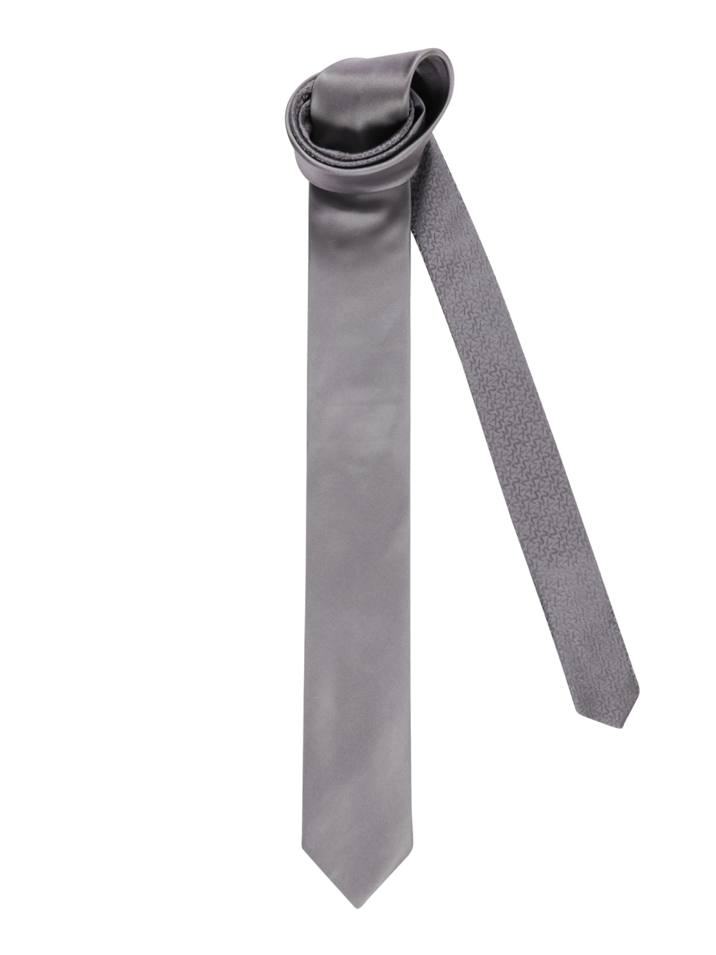 Cravată de la Michael Kors pe gri: față