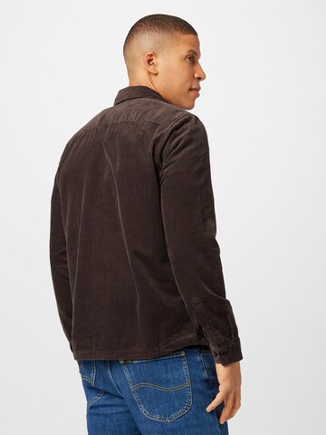 Marc O'Polo Regular fit Button Up Shirt in Brown