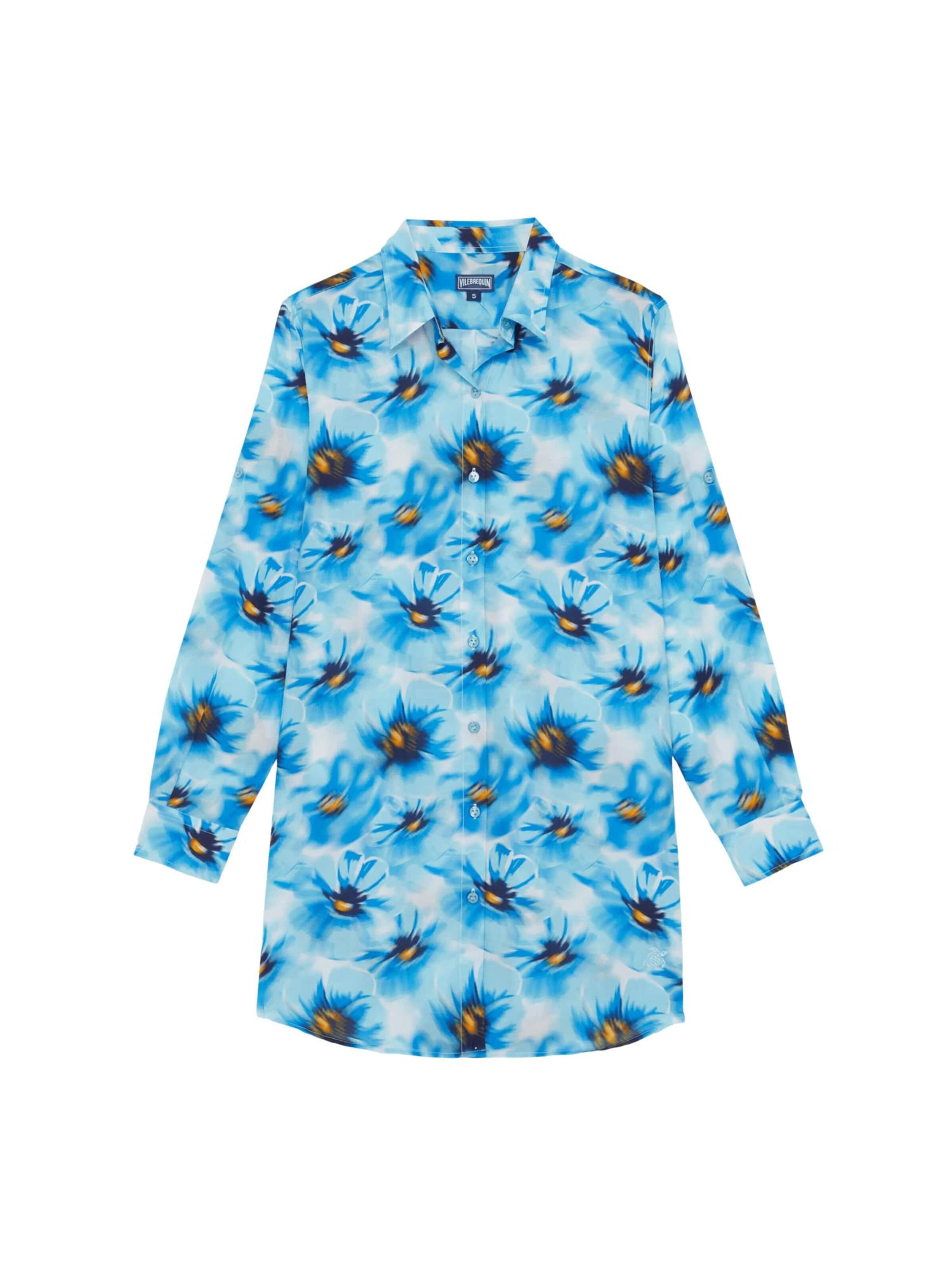 Vilebrequin - Vestido de verano en azul: frente