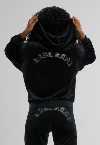 Karl Kani Sweatvest in Zwart: voorkant