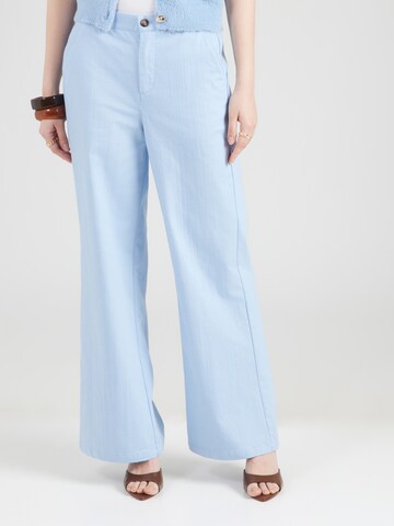 Soyaconcept Bootcut Hose 'CASTANIE' in Blau: Vorderseite