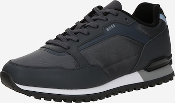 BOSS Matalavartiset tennarit 'Parkour' värissä sininen: etupuoli