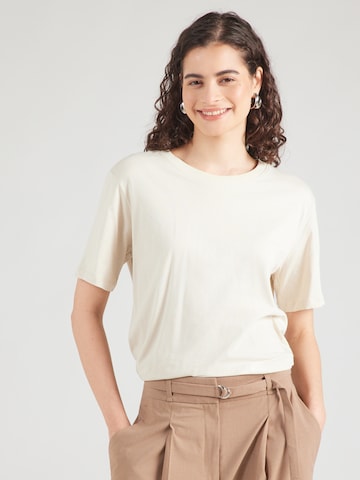 Tricou de la Mavi pe bej: față