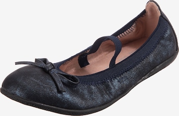 INDIGO Ballet Flats in Black: front