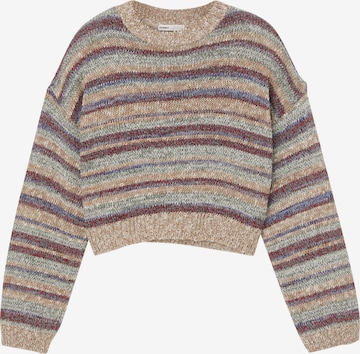 Pull-over Pull&Bear en marron : devant