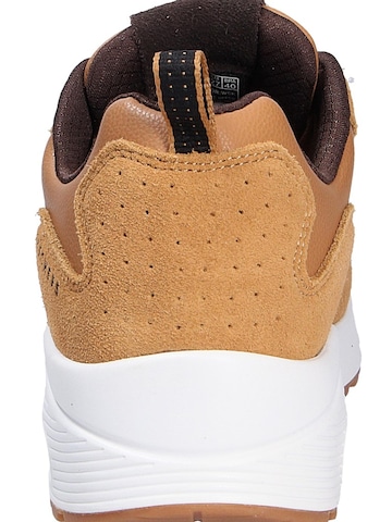 Baskets basses SKECHERS en marron
