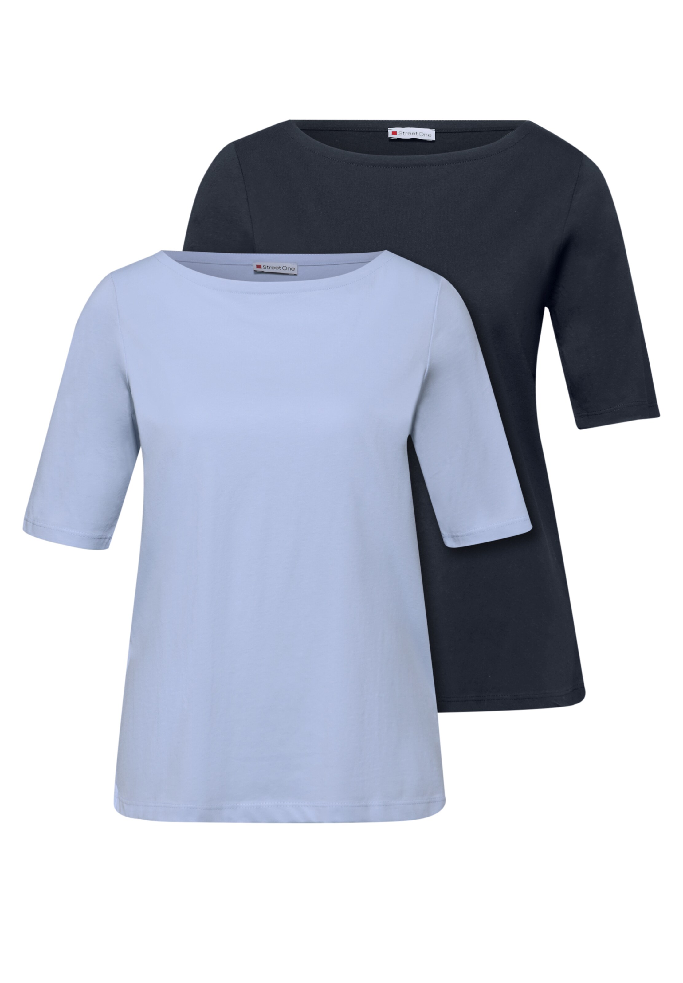 STREET ONE Shirt in Blue: front