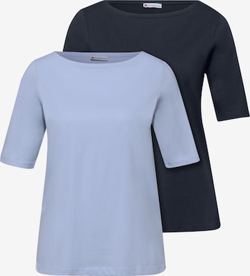 STREET ONE Shirt in Blue: front