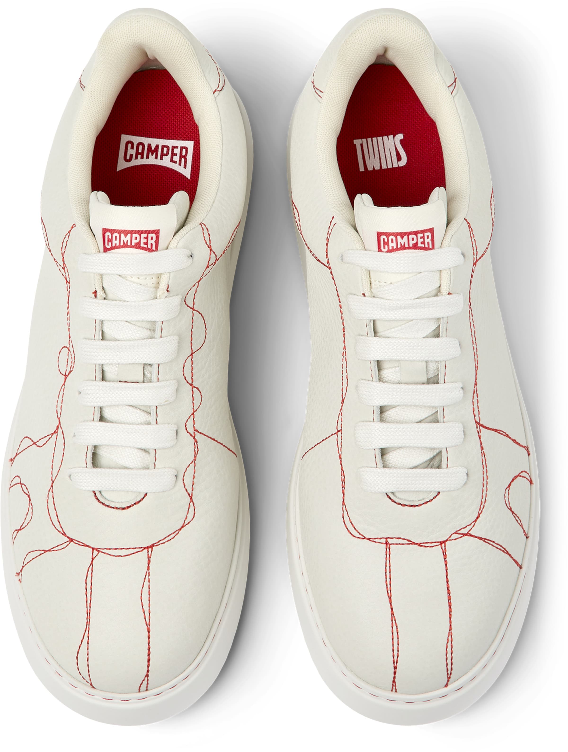Sneaker bassa 'Runner K21' di CAMPER in bianco