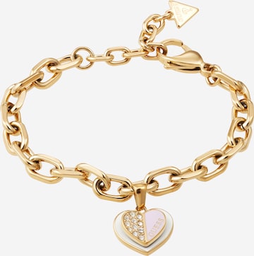 GUESS - Pulseira 'Lovely' em ouro: frente